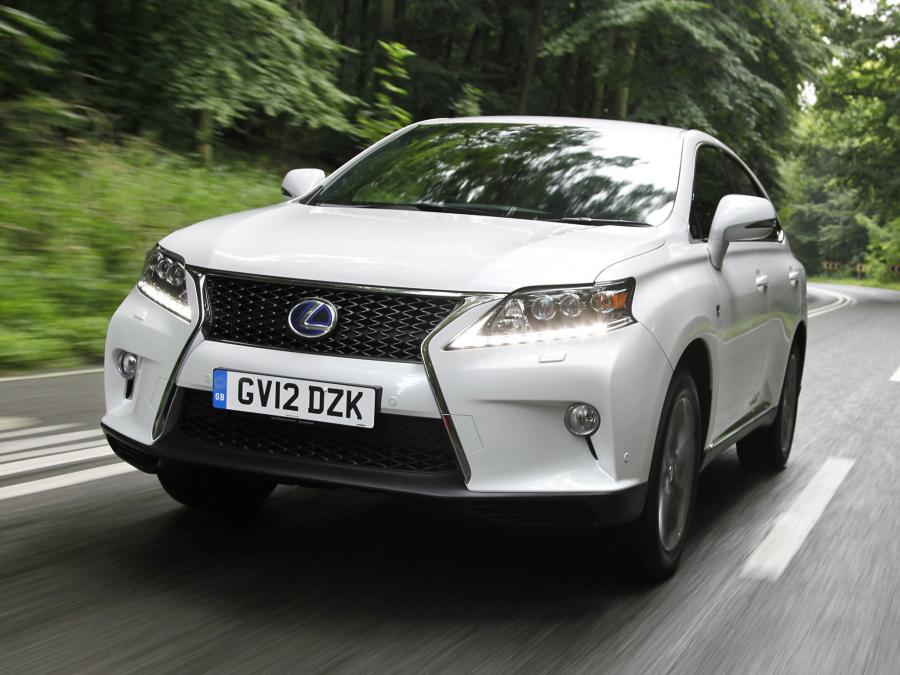  Lexus RX450h F-Sport 2012 года  (UK) (фото 14 из 16)